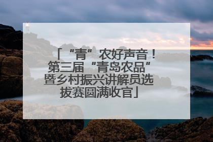 “青”农好声音！第三届“青岛农品”暨乡村振兴讲解员选拔赛圆满收官