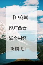 电商赋能广西合浦乡村经济腾飞