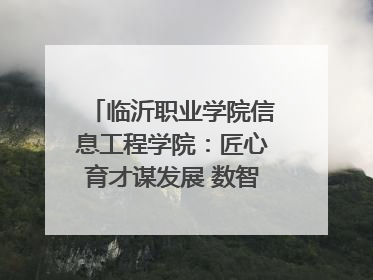 临沂职业学院信息工程学院：匠心育才谋发展 数智赋能谱新篇