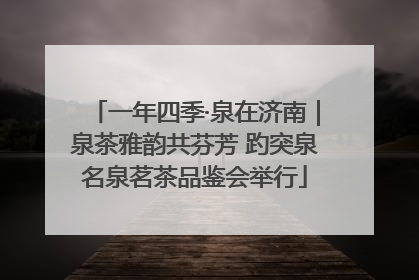 一年四季·泉在济南｜泉茶雅韵共芬芳 趵突泉名泉茗茶品鉴会举行