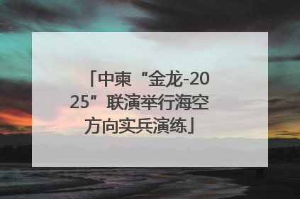 中柬“金龙-2025”联演举行海空方向实兵演练
