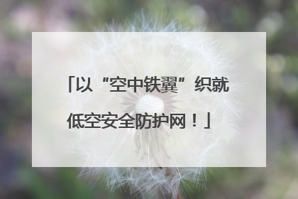 以“空中铁翼”织就低空安全防护网！