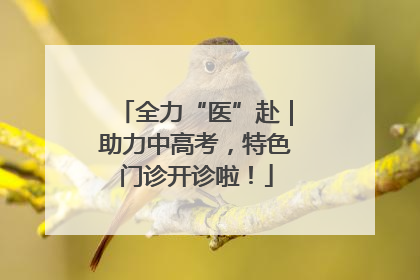 全力“医”赴｜助力中高考，特色门诊开诊啦！