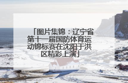 图片集锦：辽宁省第十一届国防体育运动锦标赛在沈阳于洪区精彩上演