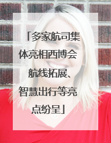 多家航司集体亮相西博会 航线拓展、智慧出行等亮点纷呈