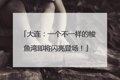 大连：一个不一样的梭鱼湾即将闪亮登场！