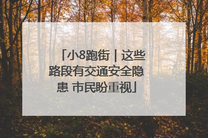 小8跑街｜这些路段有交通安全隐患 市民盼重视