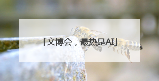 文博会，最热是AI