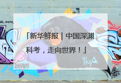 新华鲜报｜中国深渊科考，走向世界！