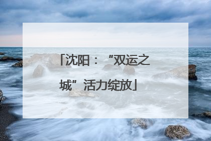 沈阳：“双运之城”活力绽放