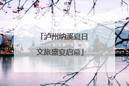 泸州纳溪夏日文旅盛宴启幕