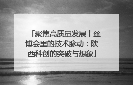 聚焦高质量发展丨丝博会里的技术脉动：陕西科创的突破与想象