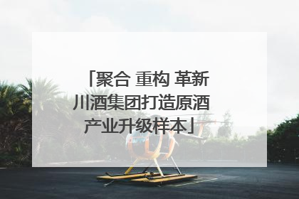 聚合 重构 革新 川酒集团打造原酒产业升级样本