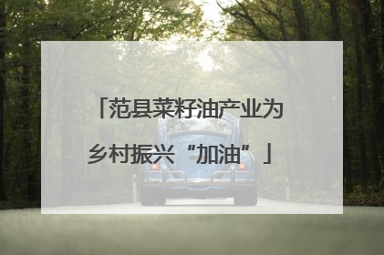 范县菜籽油产业为乡村振兴“加油”