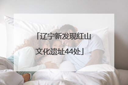 辽宁新发现红山文化遗址44处