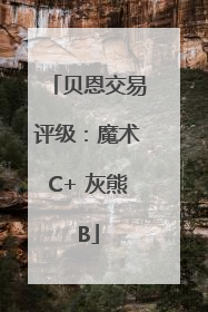 贝恩交易评级：魔术C+ 灰熊B