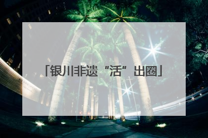 银川非遗“活”出圈