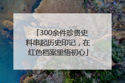 300余件珍贵史料串起历史印记，在红色档案里悟初心