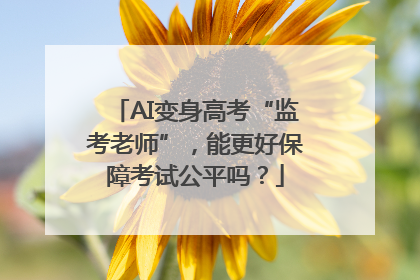 AI变身高考“监考老师”，能更好保障考试公平吗？